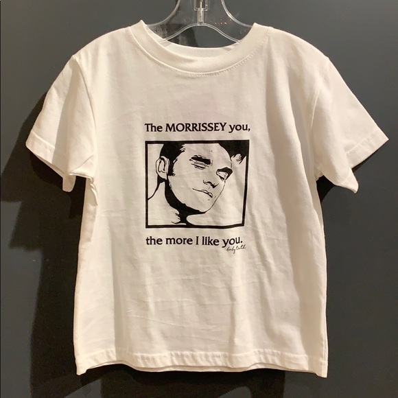 Baby Teith Other - Morrissey More I Like You Wht Kids Shirt
